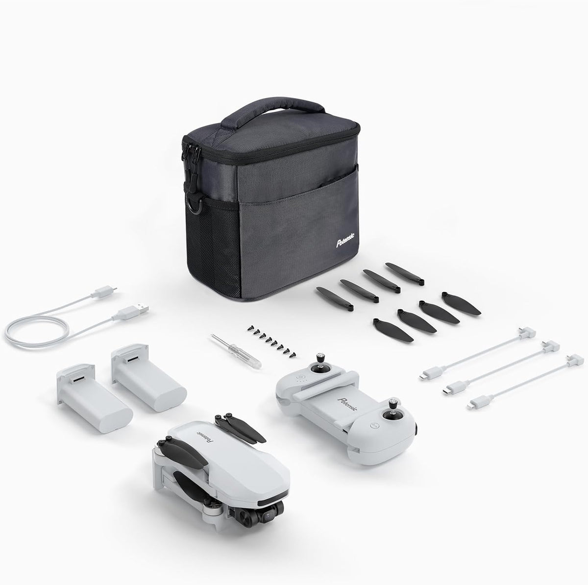 GPS Drohne mit 4K Kamera, 2 Akkus, 62 Min. Flugzeit – unter 249g