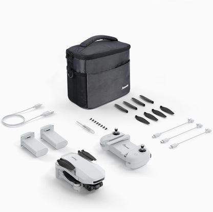 GPS Drohne mit 4K Kamera, 2 Akkus, 62 Min. Flugzeit – unter 249g
