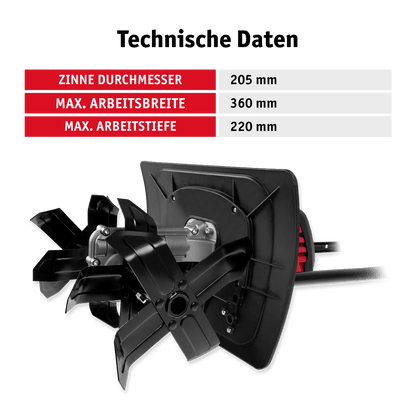Bodenackerfräse 1200 W