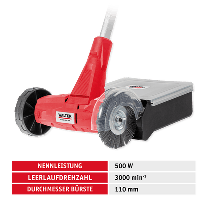 2in1 Fugenreiniger mit Fangbox