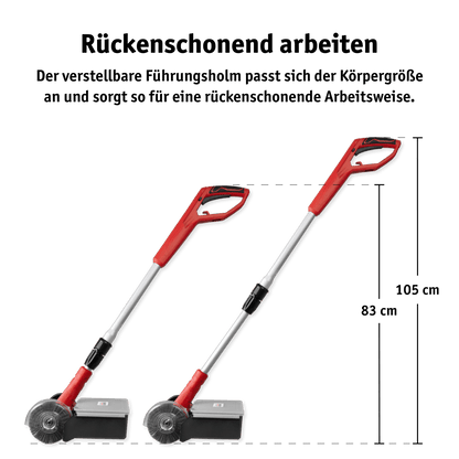 2in1 Fugenreiniger mit Fangbox