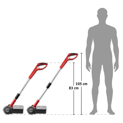 2in1 Fugenreiniger mit Fangbox
