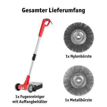 2in1 Fugenreiniger mit Fangbox
