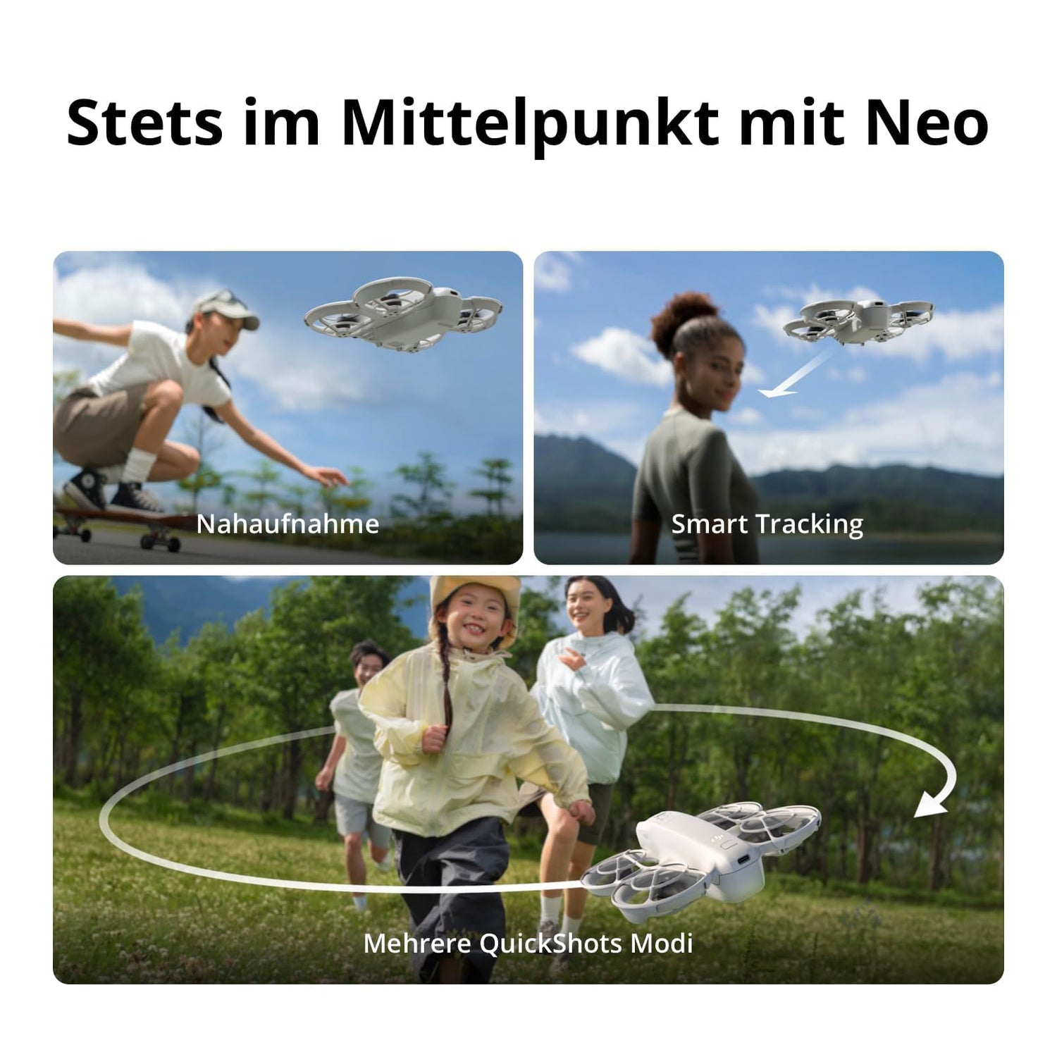 DJI Neo, Minidrohne mit 4K UHD-Kamera für Erwachsene