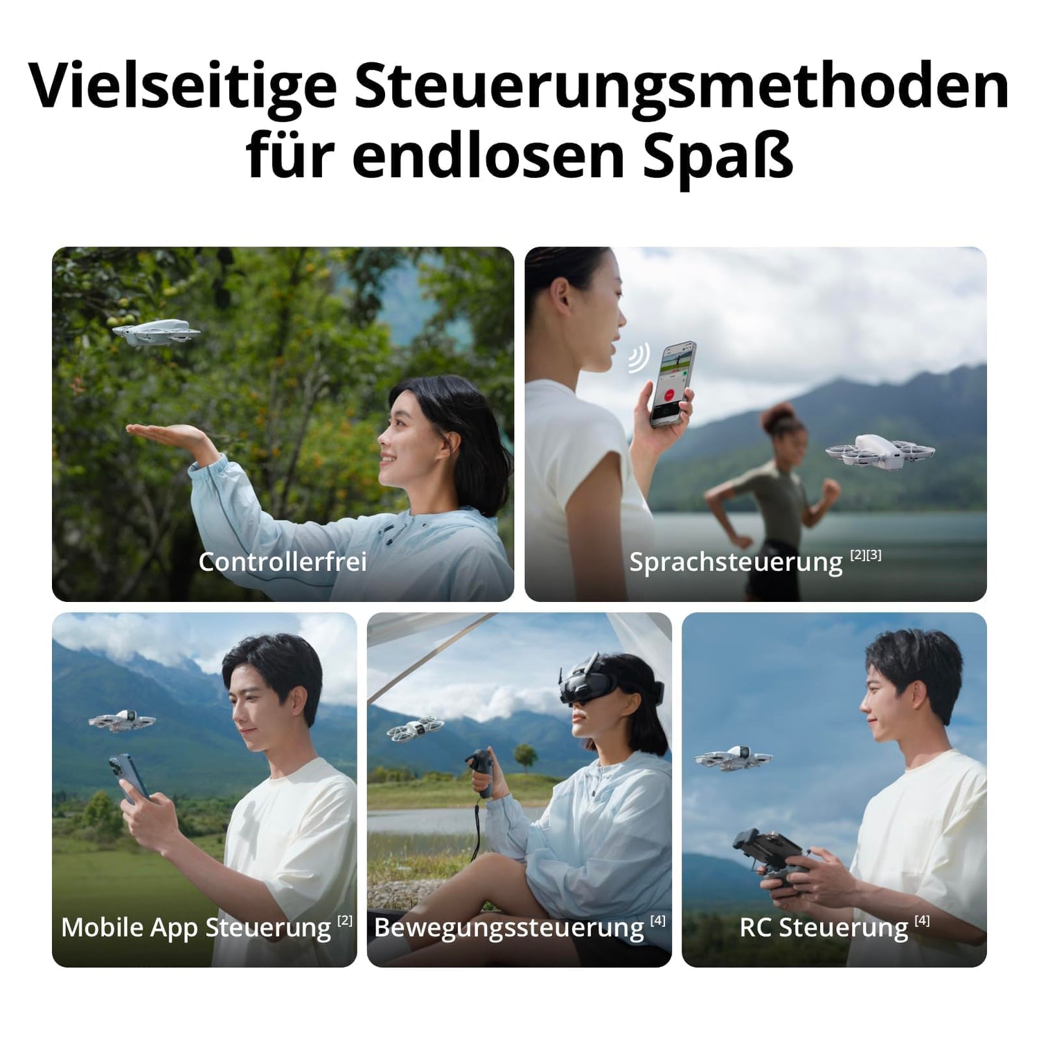 DJI Neo, Minidrohne mit 4K UHD-Kamera für Erwachsene