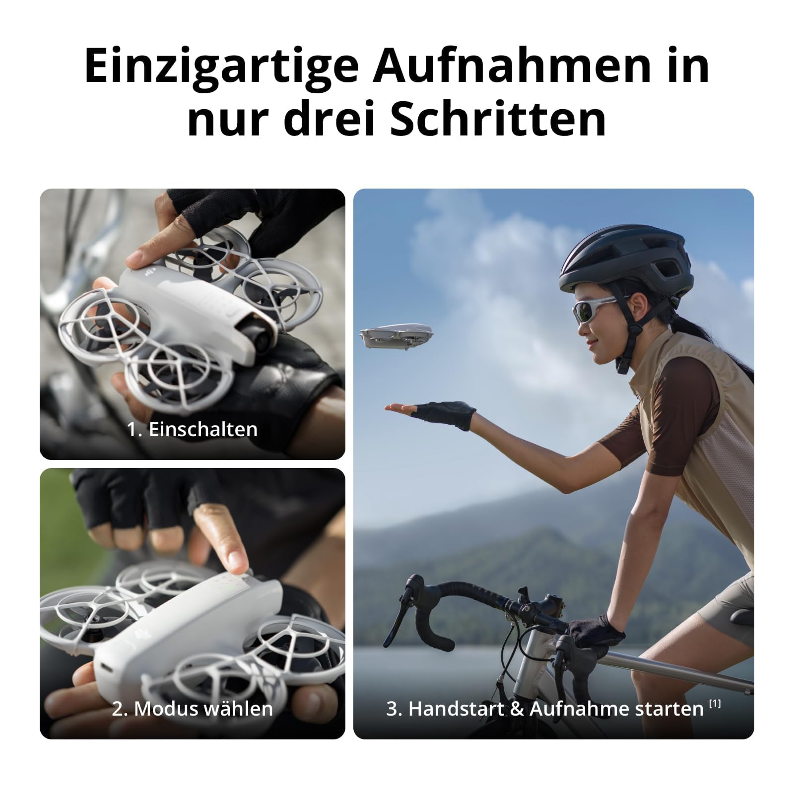 DJI Neo, Minidrohne mit 4K UHD-Kamera für Erwachsene
